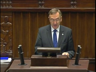 Poseł Stanisław Szwed - Wystąpienie z dnia 10 pa�dziernika 2014 roku.