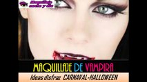 MAQUILLAJE DE VAMPIRA | Look ideal Carnaval y Halloween