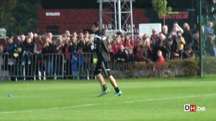 Courtois: "On doit essayer de faire le jeu face à la Bosnie"