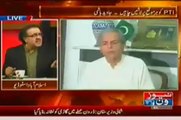 Dr. Shahid Masood Taking Live Class Of Javed Hashmi on Multan On Multan Tragedy