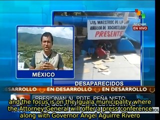 Mexico: Protests continue over missing students