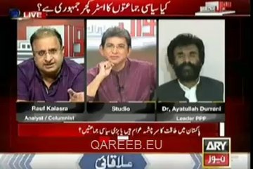 Zardari's Recent 'Chowles' Deserves This Kind Of Insult. Rauf Klasra VS Zardari