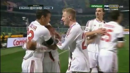 Robinho vs Palermo Serie A 2012