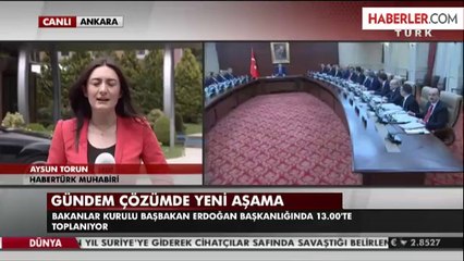 Başçı, Bakanlar Kurulu'na Personel Kapısından Girebildi