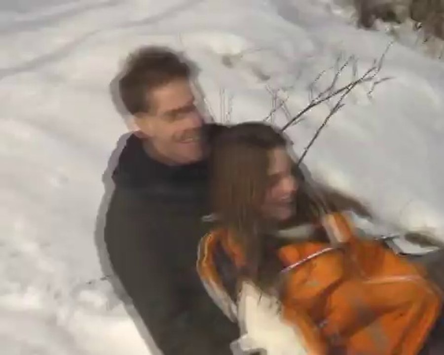 Descente en luge (Snow) HD