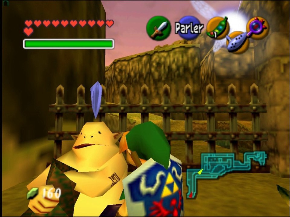 zelda ocarina of time (41: des masque et des graine