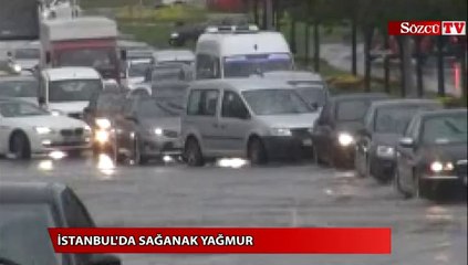 İstanbul'da sağanak yağış