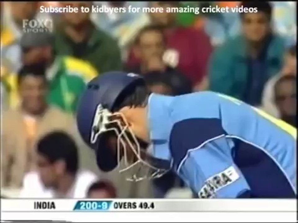 SHOAIB AKHTAR 4-25 VS INDIA 2004 ICC CHAMPIONS TROPHY