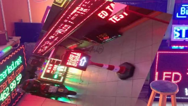 LED TABELA KAYAN YAZI LED REKLAM AKILLI TABELA VİDEOSU