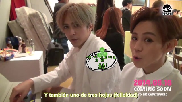 [SUB ESP] 140601 BEAST Comeback Spoiler 02 - Dongwoon & Yoseob