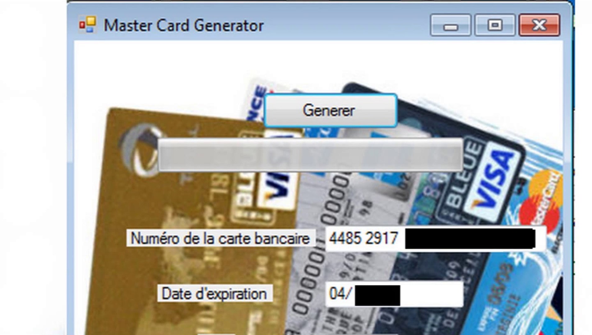 Generateur de carte bancaire [OK-PAYPAL] - video Dailymotion