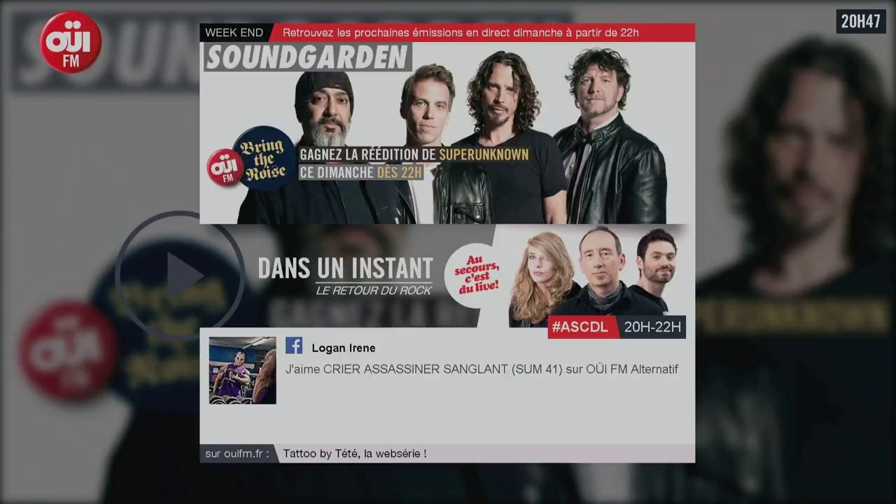 OUI FM TELE Live