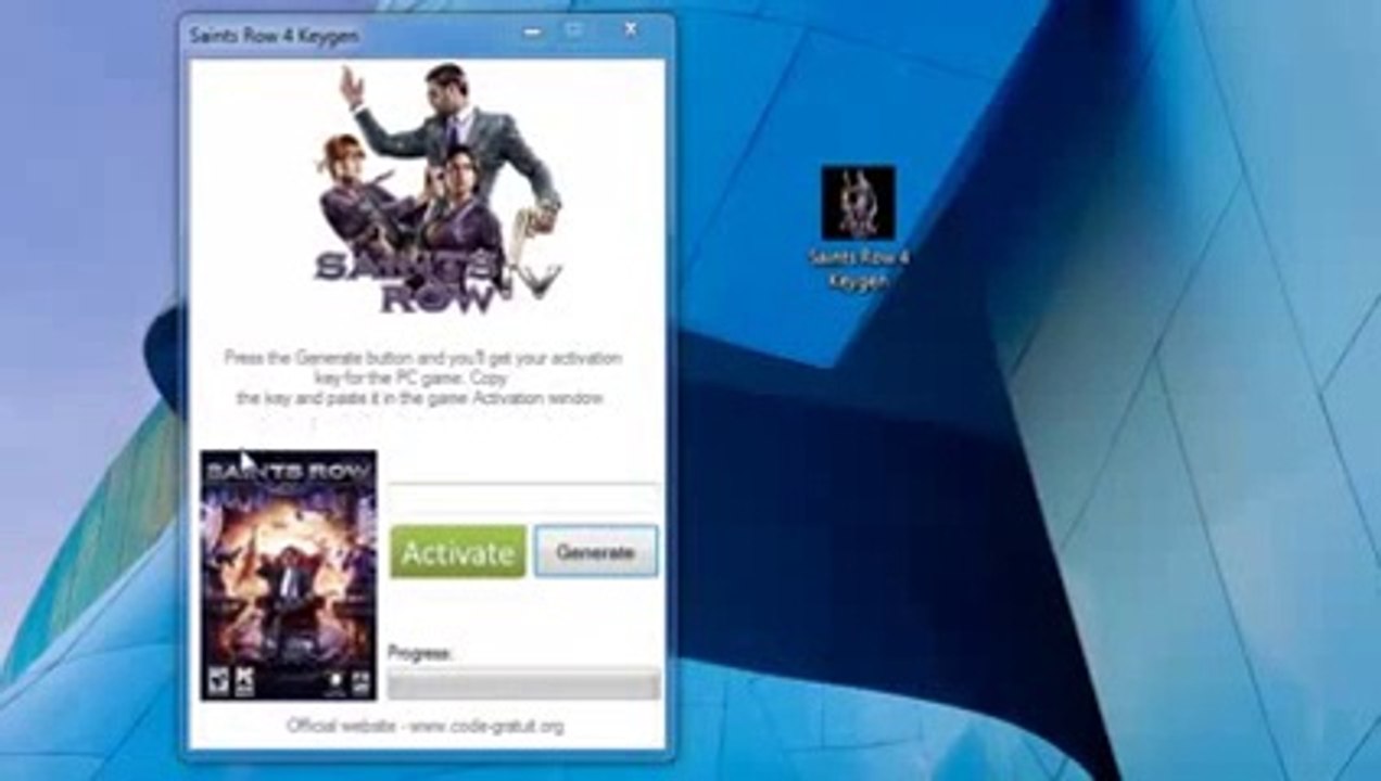 Saints Row iv générateur de clé Feburary 2014