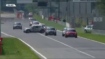 Mini Cooper Cup Monza 2014 MASSIVE Impact Crash