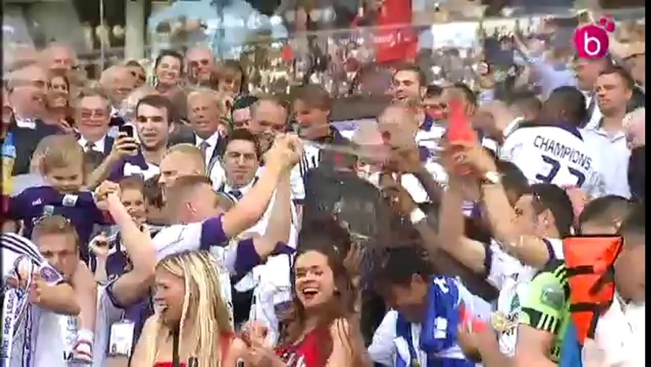 Anderlecht champion. La fête pour le titre