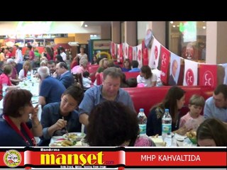 MHP KADIN KOLLARINDAN KAHVALTI