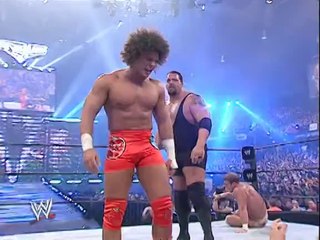 WWE Wrestlemania 22 big show y kane vs carlito y chris masters en español latino completo