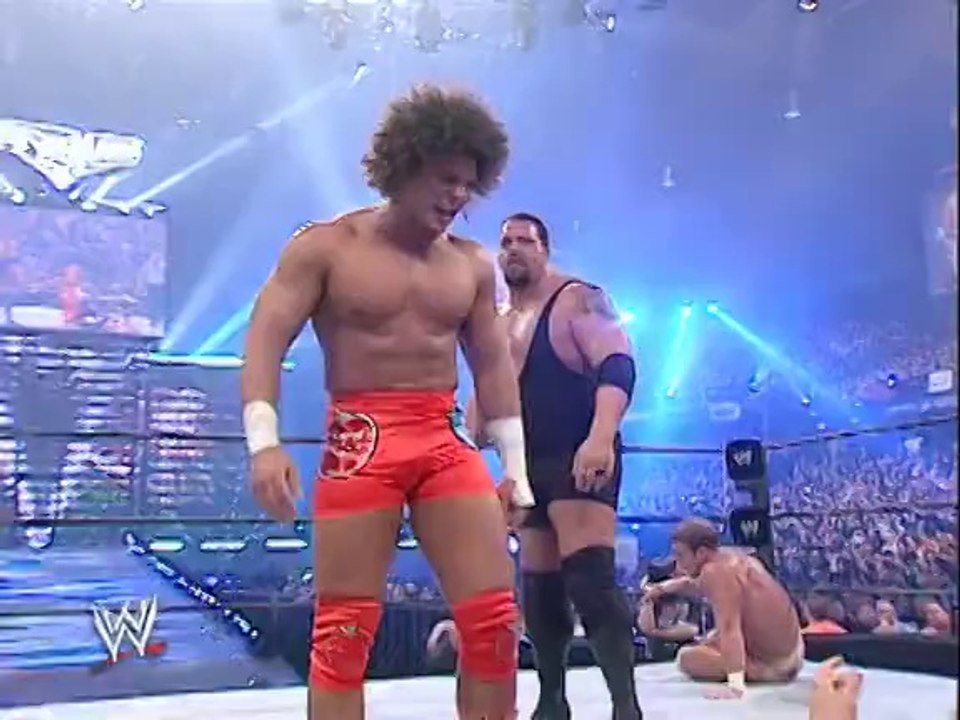WWE Wrestlemania 22 big show y kane vs carlito y chris masters en español latino completo