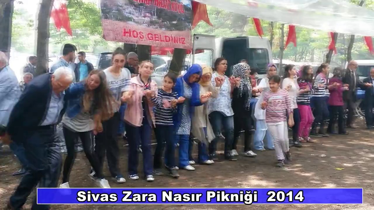 Sivas Zara Nasır Köyü Pikniği Halaylar