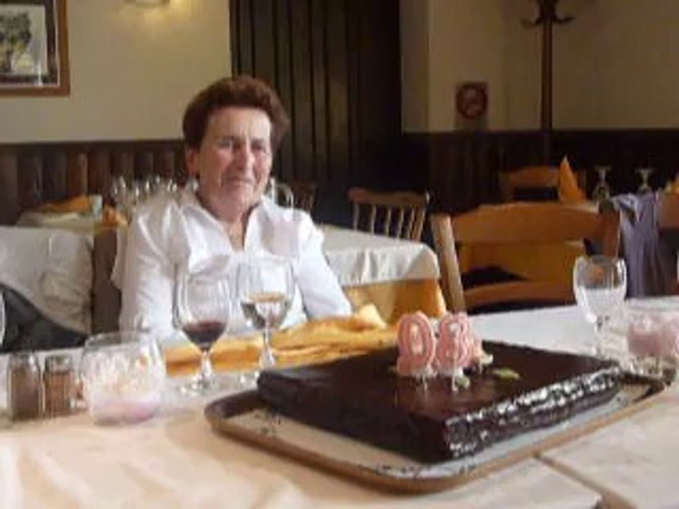 Anniversaire 80 ans Mémé