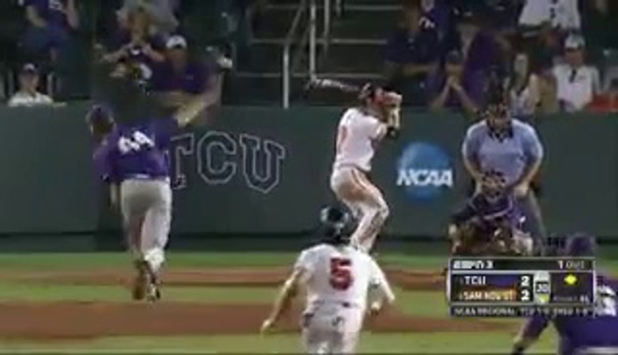 TCU Bests Sam Houston State In 22-Inning Marathon