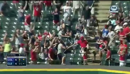 Bourn Lifts Indians With Walk-Off Homer