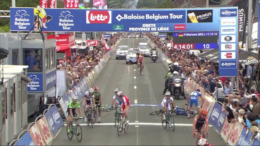 Baloise Belgium Tour Stage 5 Finish Dutch Video Dailymotion