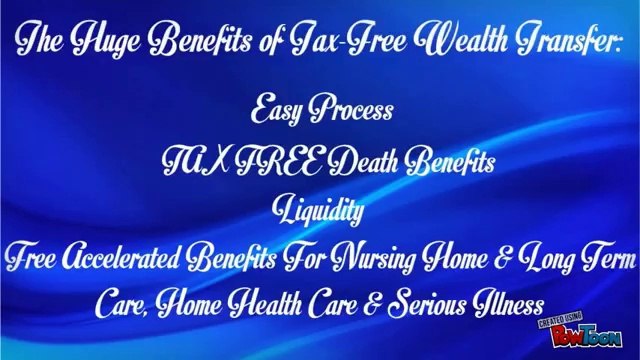 Phil Wasserman Introduces Tax-Free Wealth Transfer