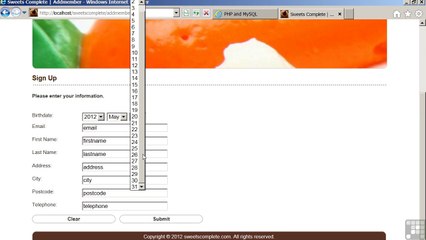 PHP MySQL Training part
