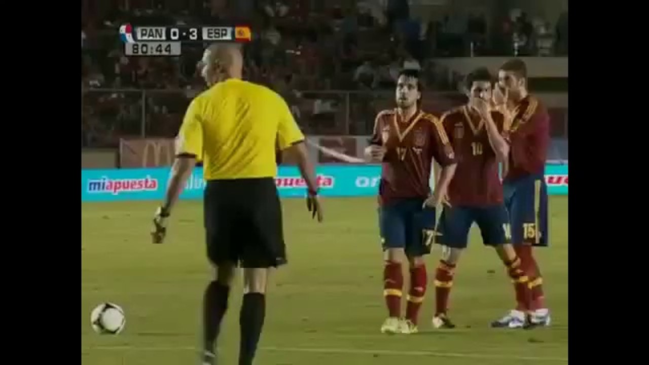 Panama 1- 5 Spain 2012