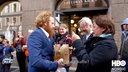 Kristofer Hivju at GoT Exhibition in Oslo