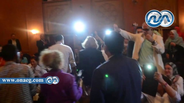 شاهد|| لحظة طرد وفد الاتحاد الأوروبي من ندوة للمجلس القومى للمرأة