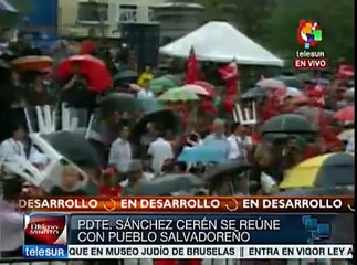 Recuerda pdte. Sánchez Cerén a quienes murieron por El Salvador