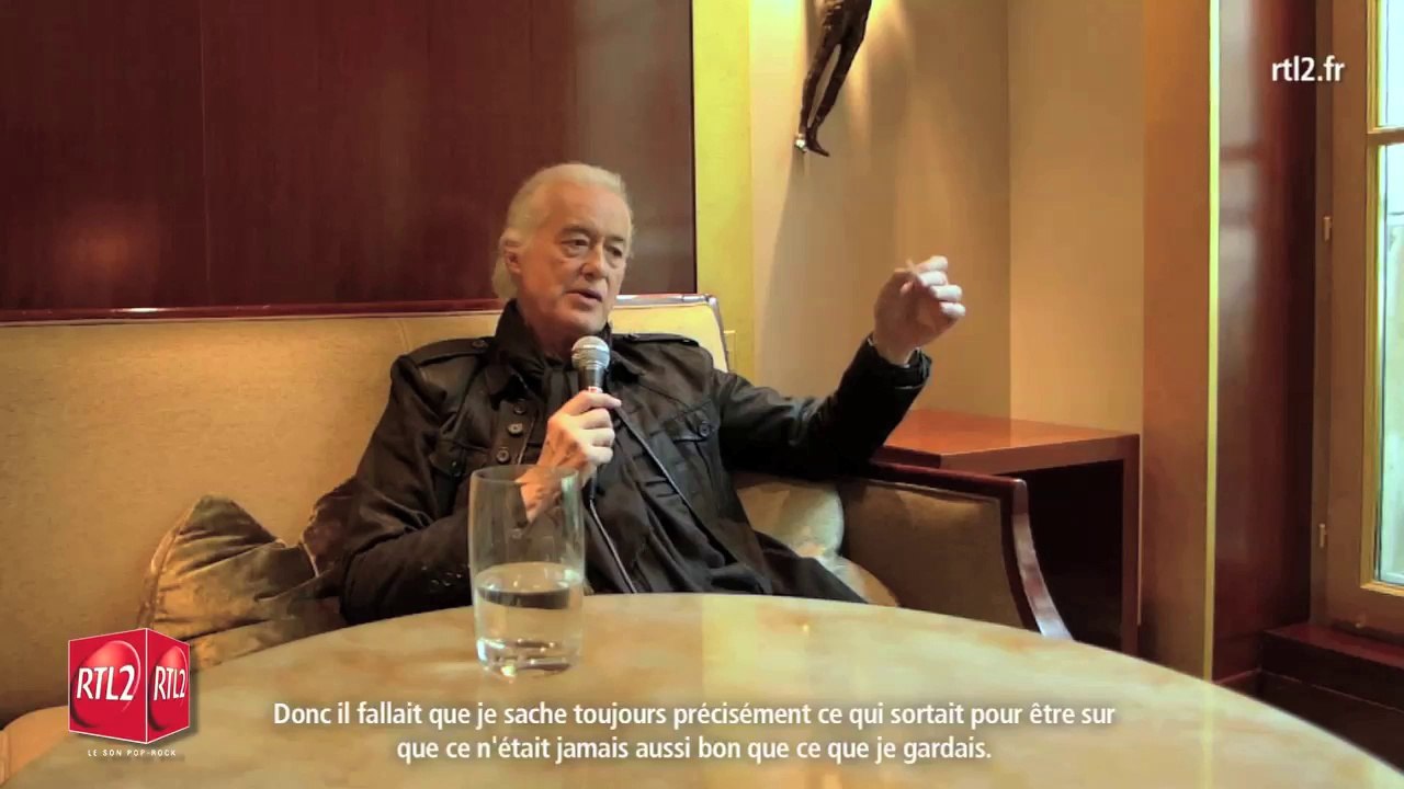 Interview RTL2 :  Jimmy Page
