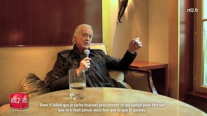 Interview RTL2 :  Jimmy Page