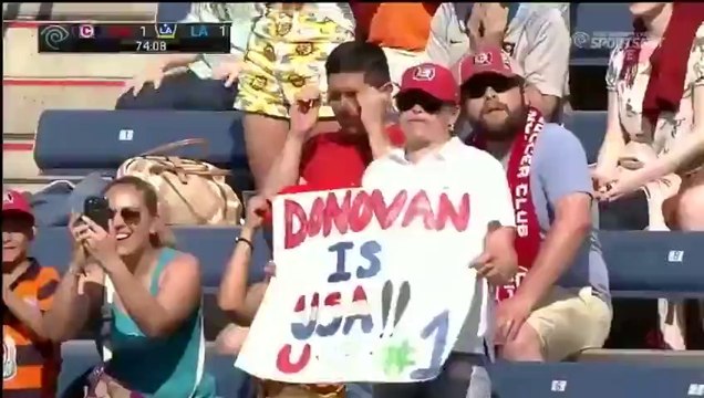 GOAL Landon Donovan smashes home Rogers' cross Chicago Fire vs. LA Galaxy