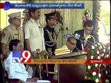 Pocharam Srinivas Reddy takes oath as Cabinet Minister of Telangana