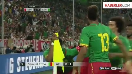 Eto'o Golü Attı "Yaşlı Adam" Sevinci Yaptı