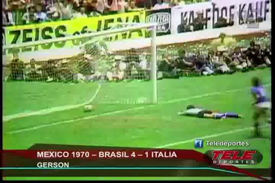 La colección de los mejores goles de Brasil en los mundiales