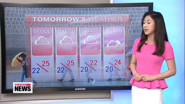 Nationwide rain expected until tomorrow