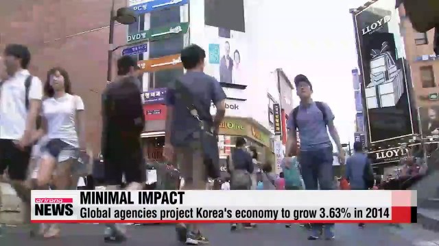 One-third of global agencies do not believe ferry accident will affect Korean economy