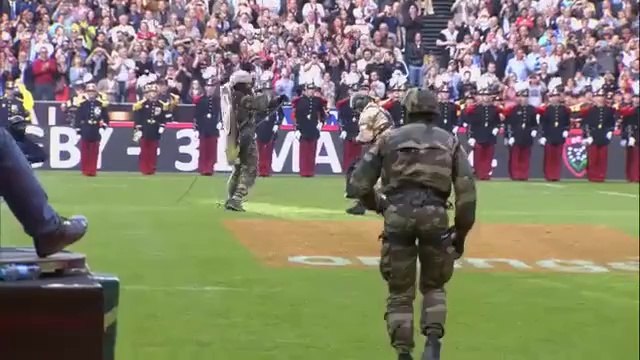 TOP 14, finale: l'arrivée du Brennus