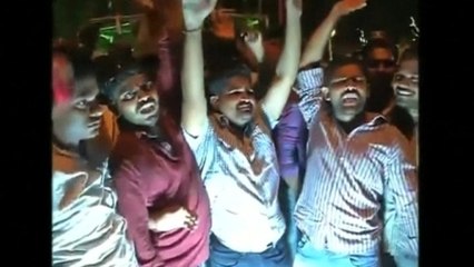 People take to streets to celebrate birth of India's new state