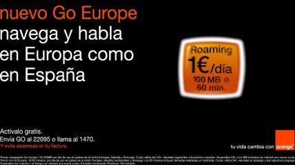 Nuevo Go Europe de Orange