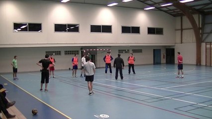 Attaque d'une défense de zone - Damien Nédelec - Soirée Tenchiques Handball Bretagne comité 29
