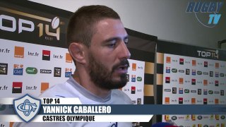 TOP 14 apres match TOULON-CASTRES - ROLAND-TALES-DULIN-CABALLERO