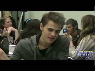 Paul Wesley Interview for The Vampire Diaries Season 3 at San Diego Comic-Con 2011