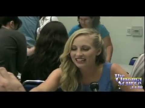 Candice Accola Interview for The Vampire Diaries Season 3 at San Diego Comic-Con 2011