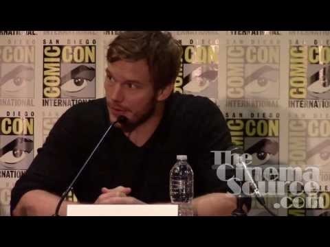 Guardians of the Galaxy Interviews with Chris Pratt, Zoe Saldana, Dave Bautista at SDCC 2013