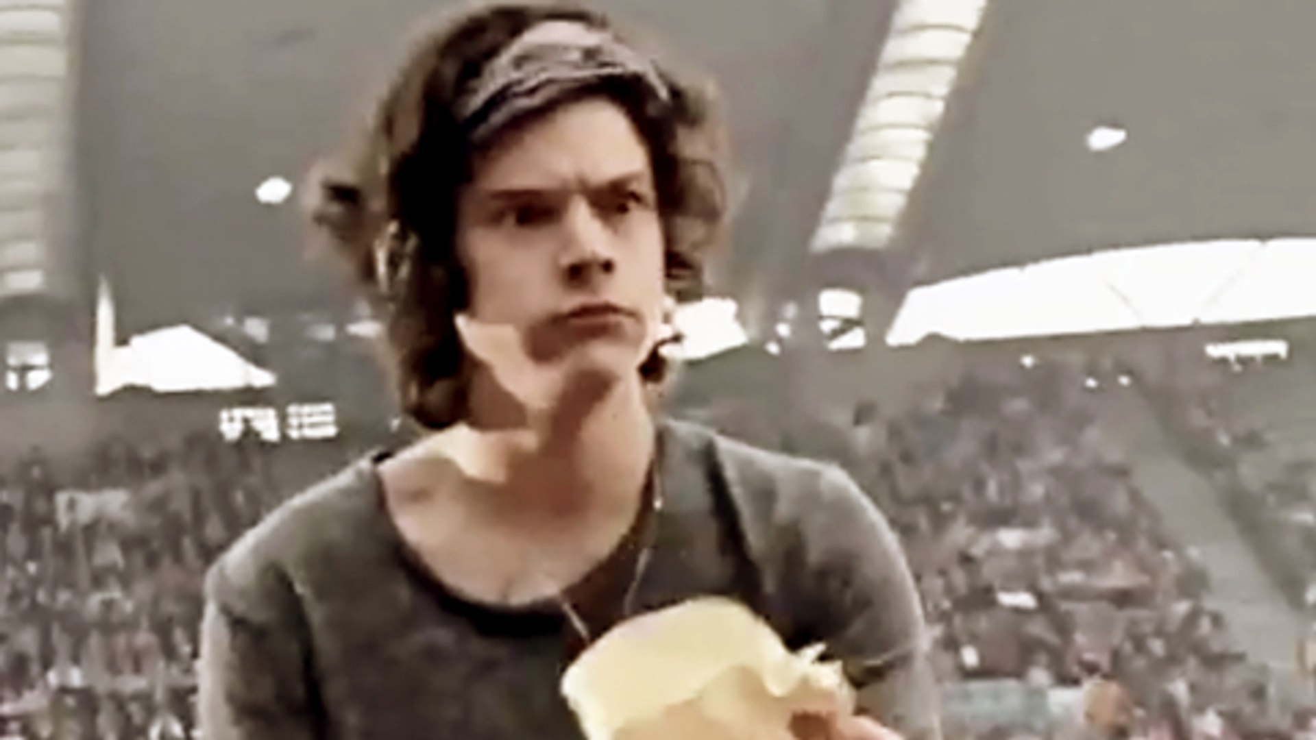 Harry Styles Holds Fans Bra During Concert SEE REACTION - Funny